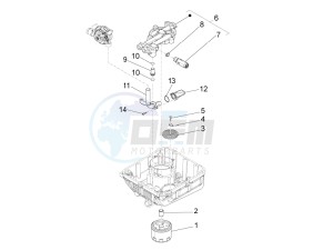 MGX 21 FLYING FORTRESS 1380 APAC drawing Oil filters