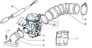 50 4T drawing Carburettor inlet