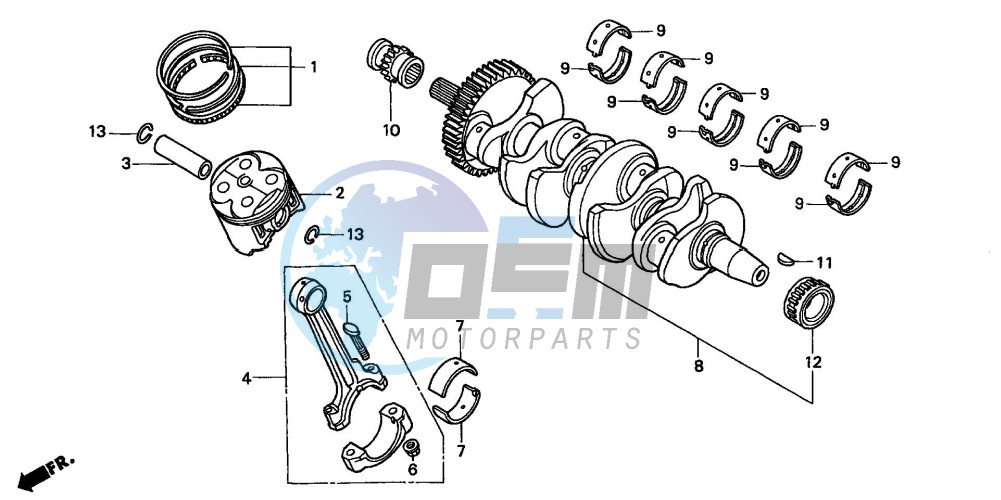 CRANKSHAFT/PISTON