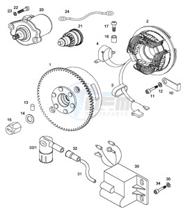 REVIVAL_45kmh_L0 50 L0 drawing Magneto assembly-electric starter