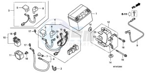 CBF10009 UK - (E / MKH) drawing BATTERY