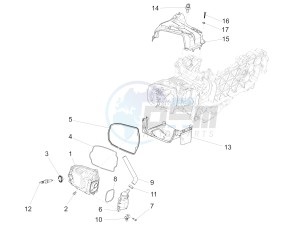 946 150 4T 3V ABS ARMANI (NAFTA) drawing Cylinder head cover