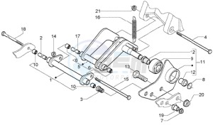 Beverly 250 (USA) USA drawing Swinging arm