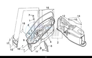 CRUISYM 300 (LV30W1-EU) (L8-M0) drawing LUGGAGE BOX