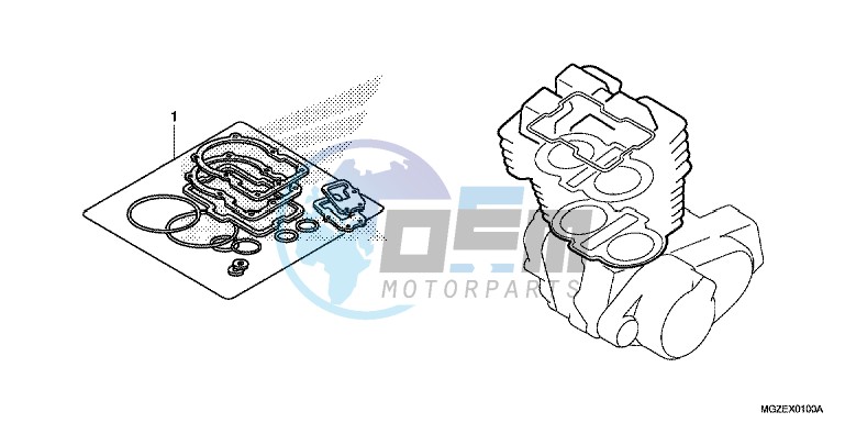 GASKET KIT A