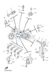 FZ8-NA FZ8 (NAKED, ABS) 800 (59P9) drawing ELECTRICAL 1