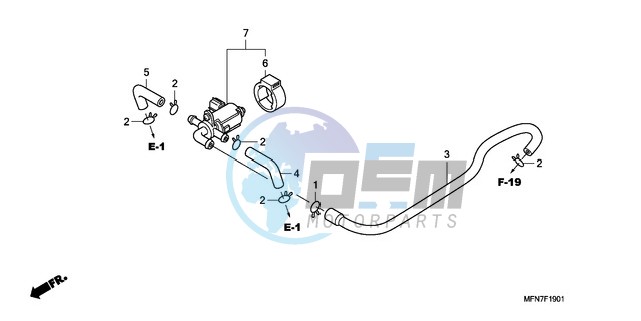 AIR INJECTION CONTROL VALVE