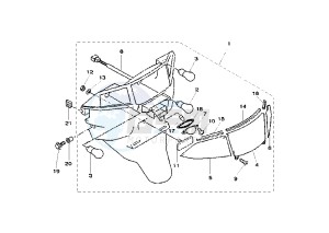 YP MAJESTY DX 250 drawing TAILLIGHT