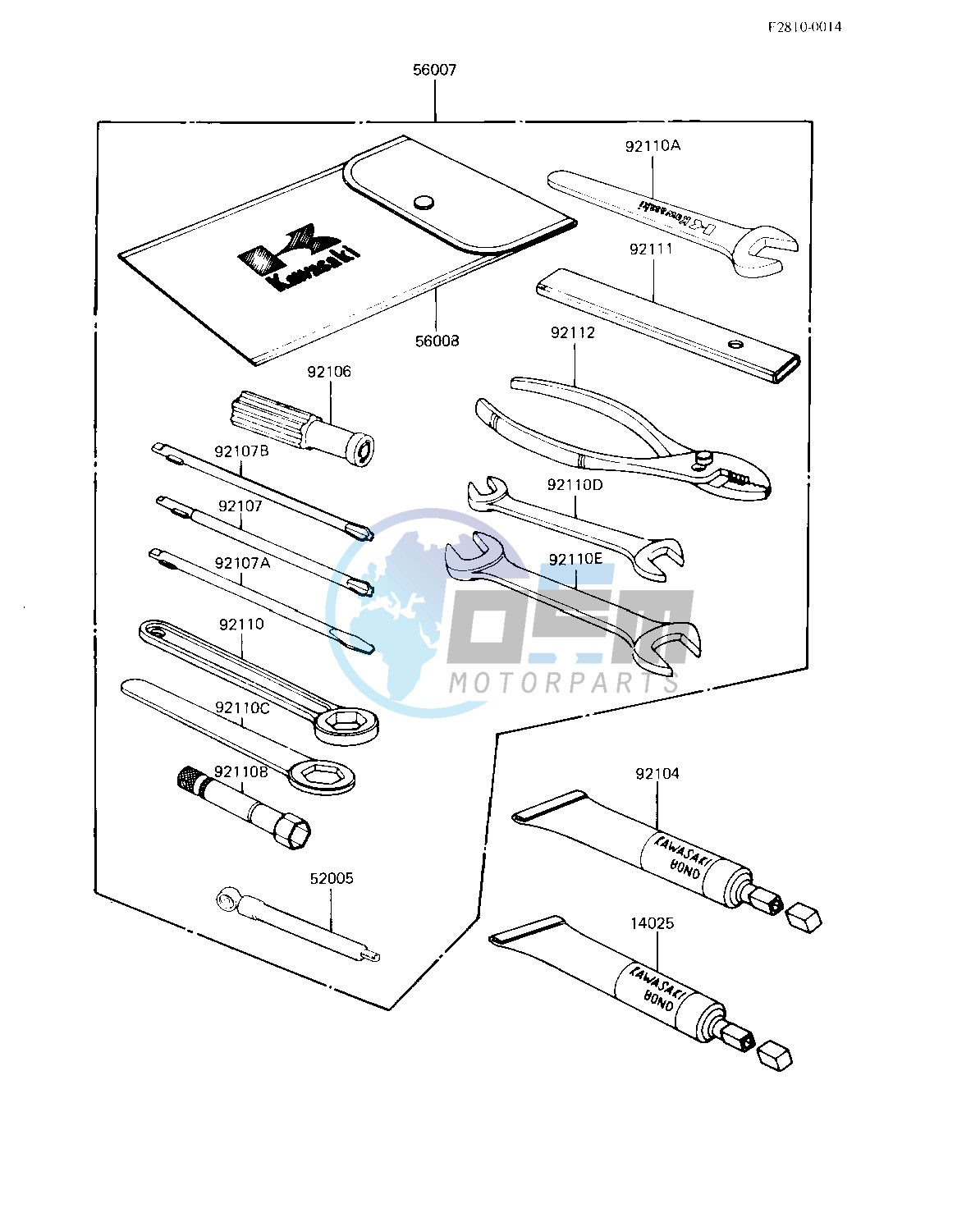 OWNER TOOLS -- KZ550-C3- -