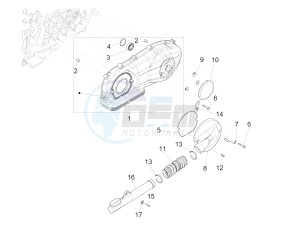 Fly 150 4T 3V ie (USA) drawing Crankcase cover - Crankcase cooling