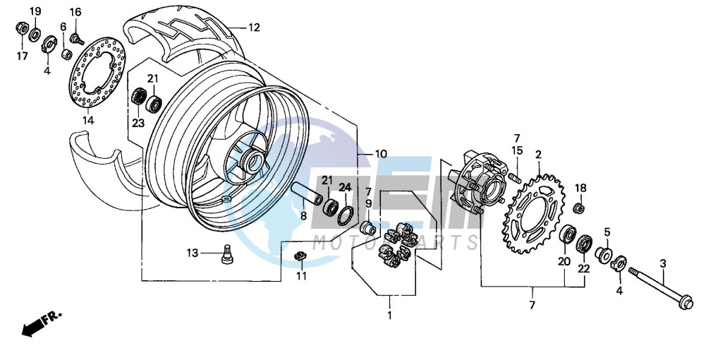 REAR WHEEL