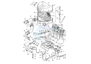 YZF R THUNDER CAT 600 drawing INTAKE