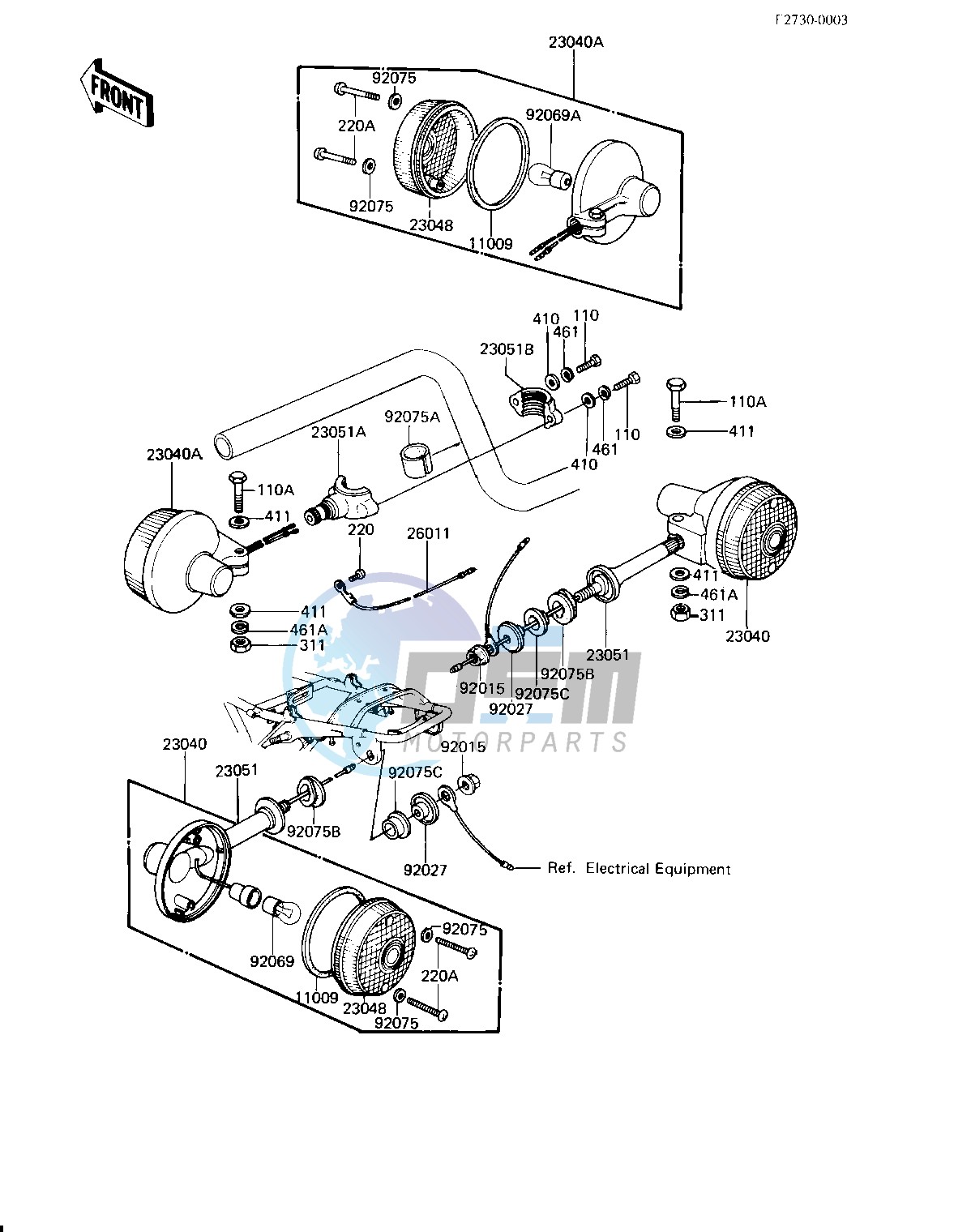 TURN SIGNALS -- 83 H3- -