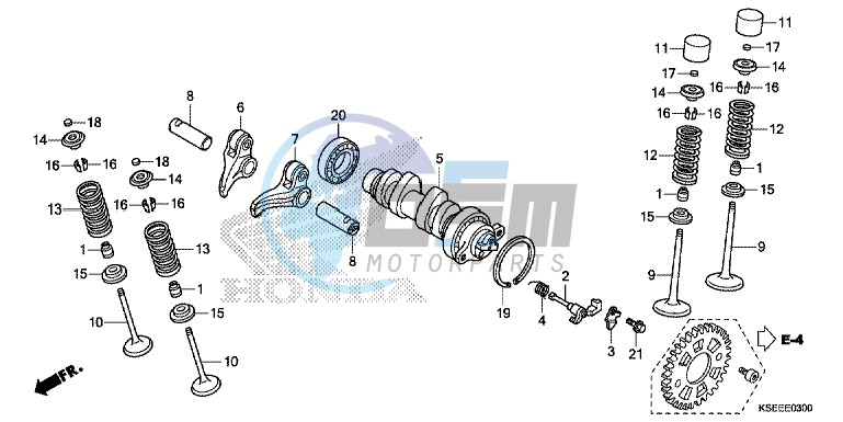 CAMSHAFT/VALVE