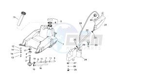 VARIANT SPORT - 50 CC VTHSBA00 2T drawing FUEL TANK