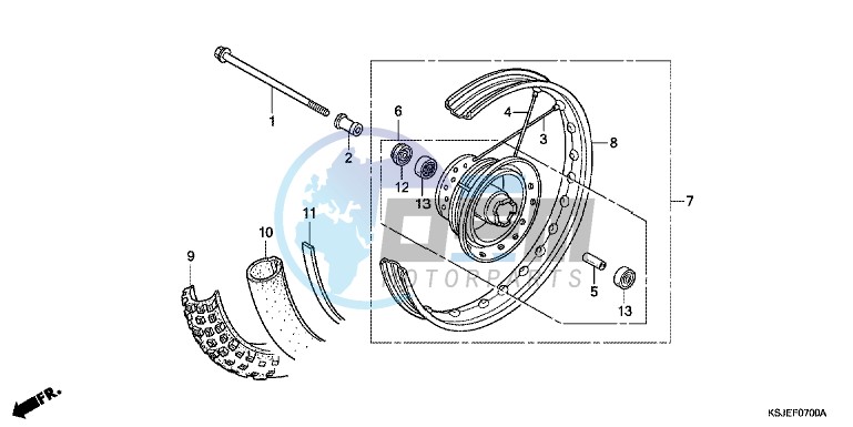 FRONT WHEEL