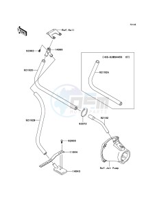 JET SKI ULTRA 250X JT1500B7F FR drawing Bilge System