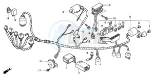 XR125L drawing WIRE HARNESS