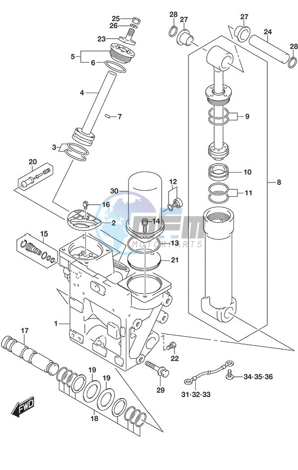 Trim Cylinder