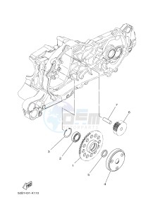 XC115S D'ELIGHT (2EP1 2EP3) drawing STARTER