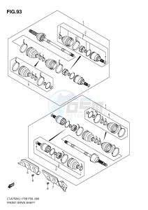 LT-A750X (P28-P33) drawing FRONT DRIVE SHAFT