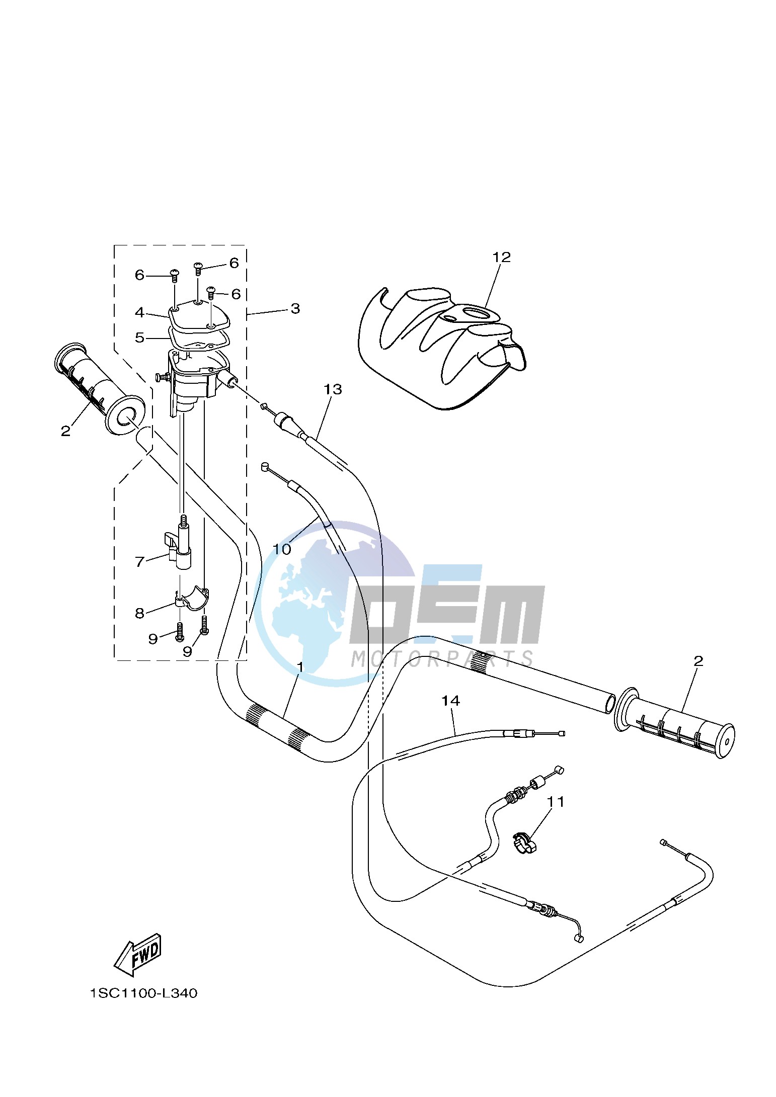 STEERING HANDLE & CABLE