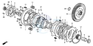 C50Z2 drawing CLUTCH