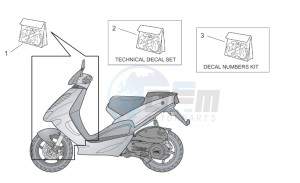 SR 50 IE-Carb drawing Front body and technical decal