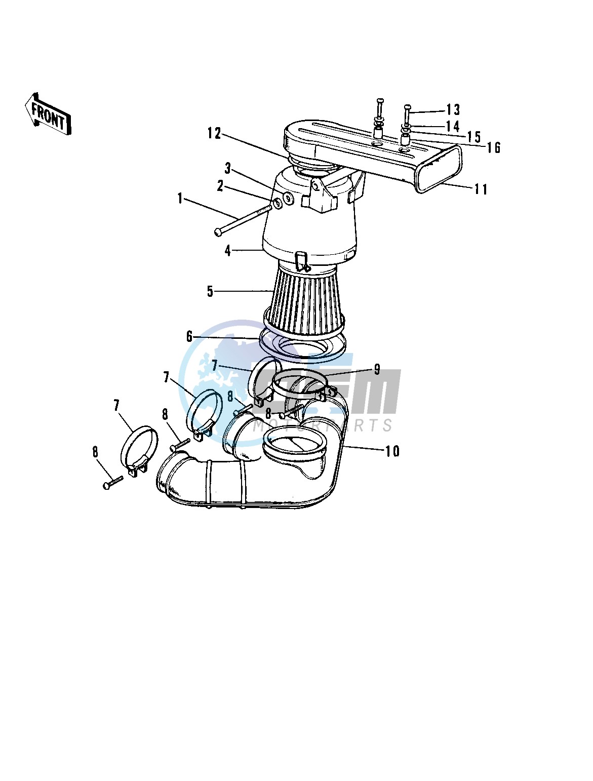 AIR CLEANER -- H1-B- -