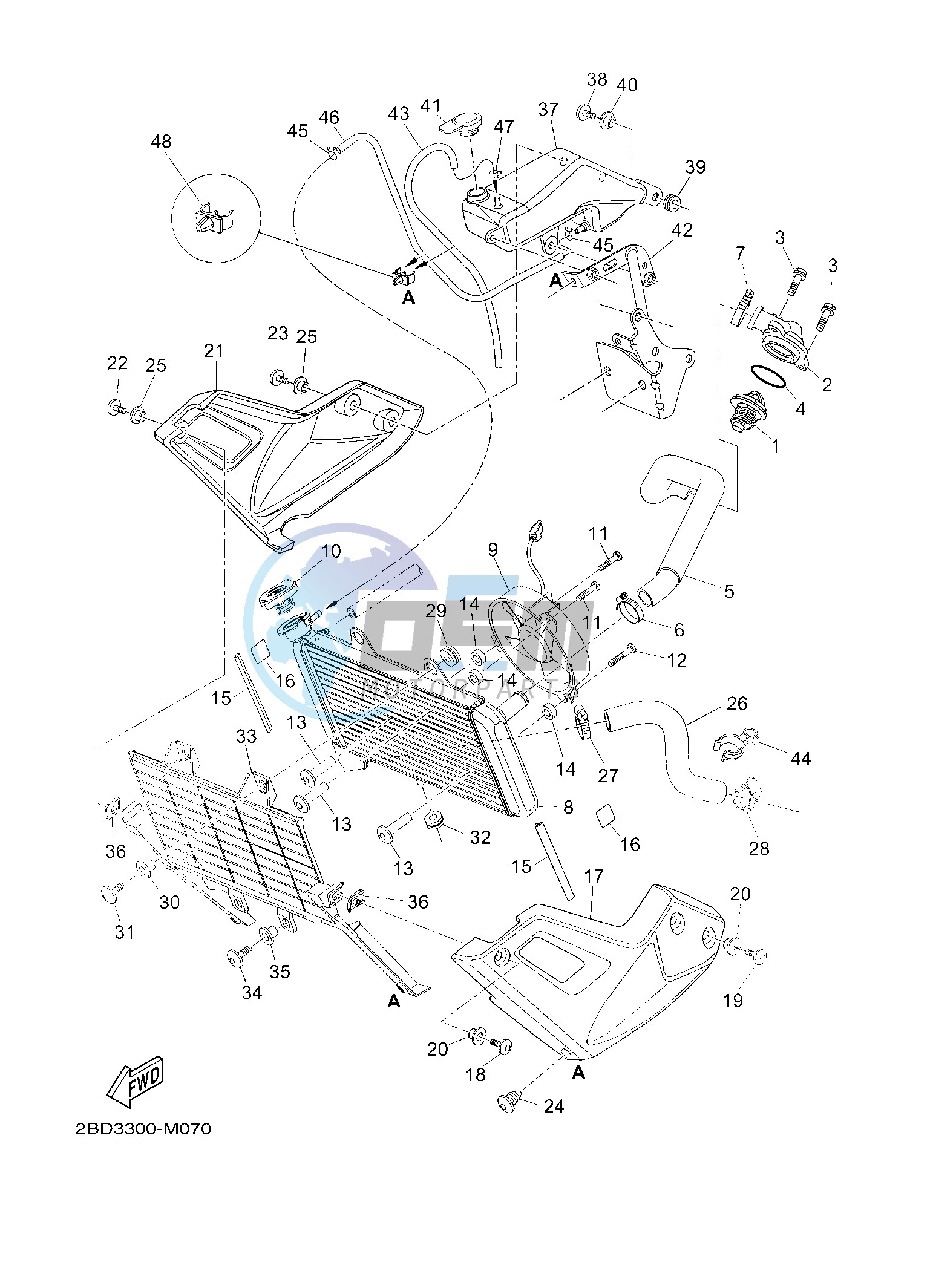 RADIATOR & HOSE