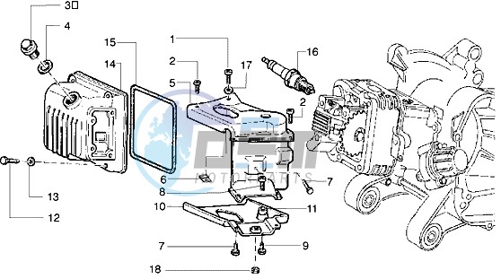 Cylinder head cover