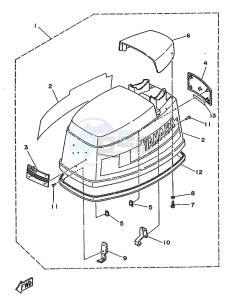 40E drawing TOP-COWLING