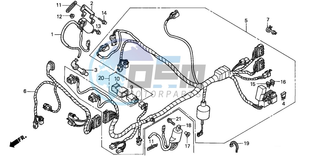 WIRE HARNESS (FRONT)