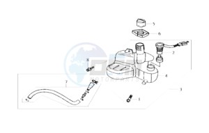 JET EURO X 100 L6 drawing OIL TANK