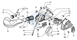 Hexagon 250 GT (578477) 578477 drawing Air filter