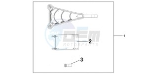 CBR1000RA9 Europe Direct - (ED / ABS MME) drawing TANK BAG