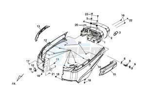 COMBIZ 50 drawing COWLING