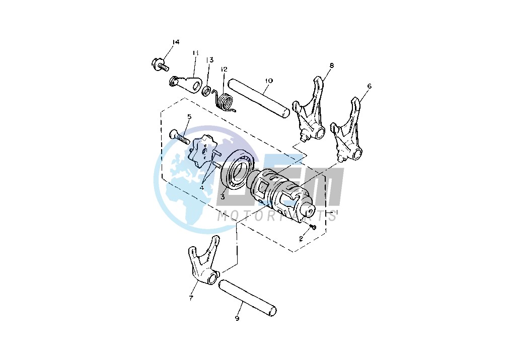 SHIFT CAM-FORK