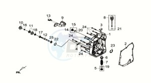 GTS 300i ABS drawing COVER RIGHT