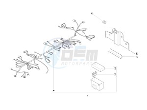 ZIP 100 4T (Vietnam) drawing Main cable harness