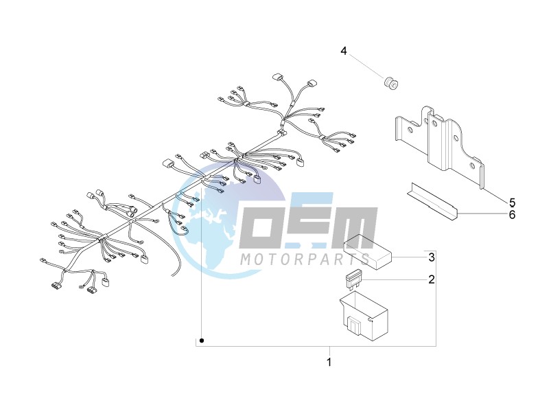 Main cable harness