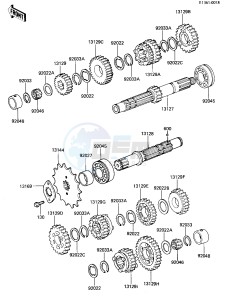 KZ 305 A [CSR] (A1-A2) [CSR] drawing TRANSMISSION