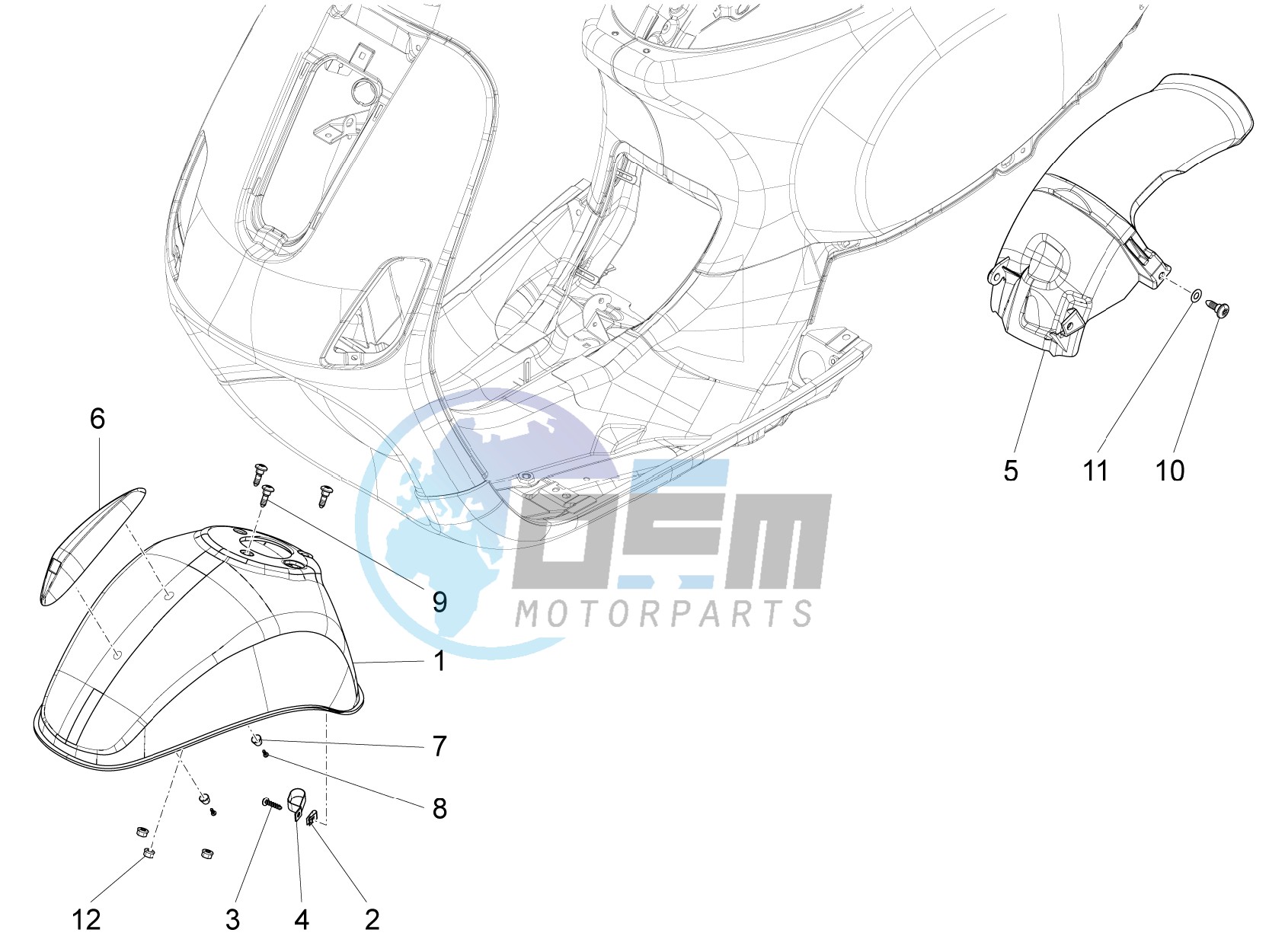 Wheel housing - Mudguard