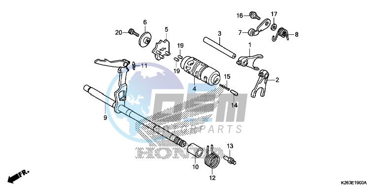 GEARSHIFT DRUM