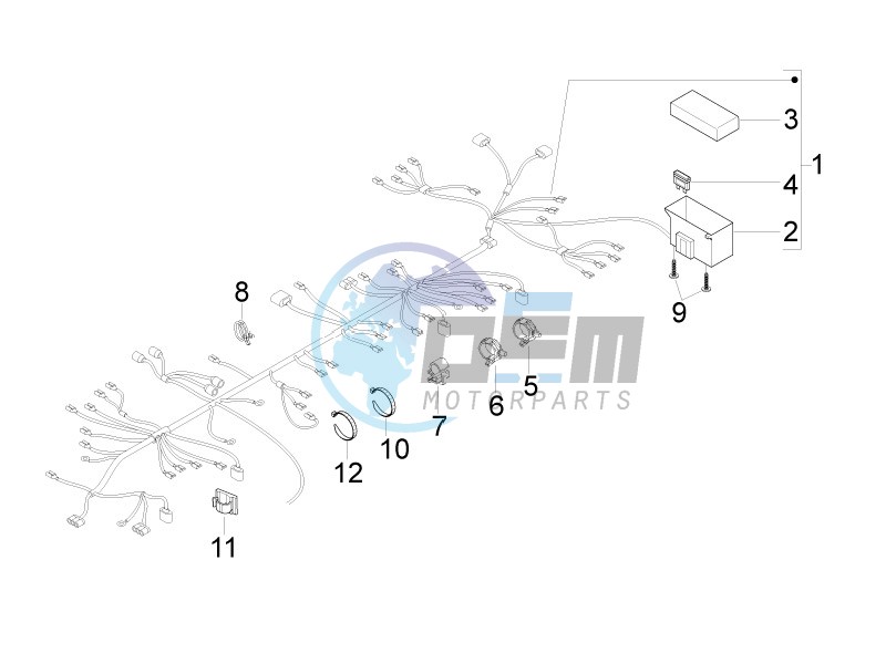 Main cable harness