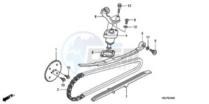 FES1259 France - (F / CMF) drawing CAM CHAIN/TENSIONER