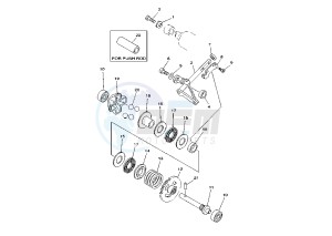 YZ LC 125 drawing GOVERNOR