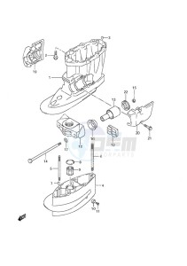 DF 70A drawing Drive Shaft Housing