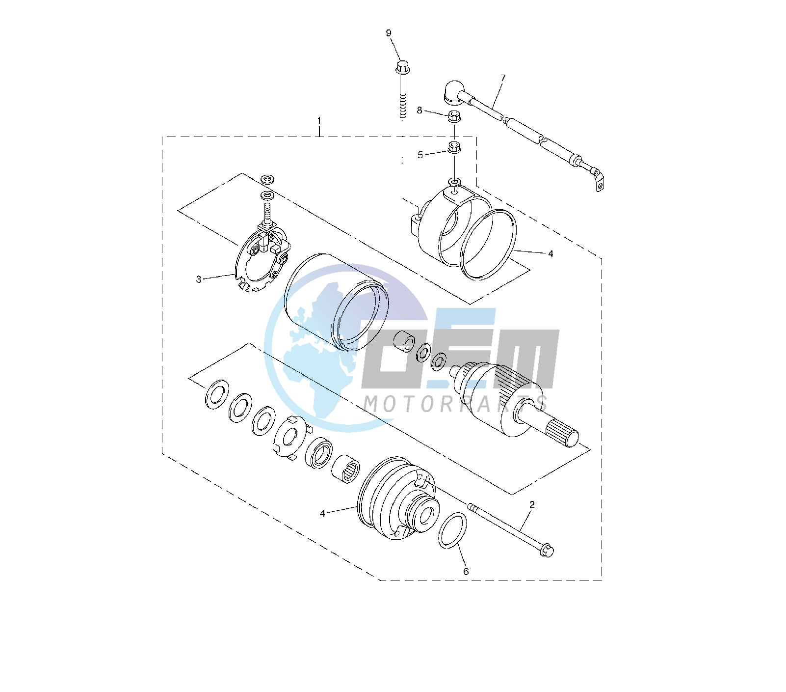 STARTING MOTOR