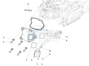 X10 125 4t 4v ie e3 drawing Cylinder head cover